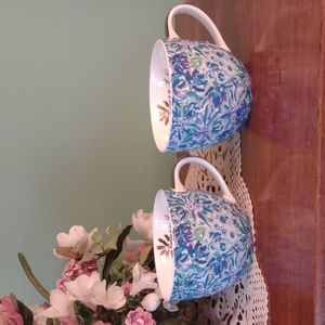 Lilly Pulitzer Cappuccino Mugs